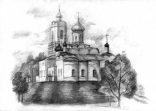 Вязьма. Троицкий собор. Графика. Автор: Качнова Е.Ю.