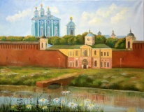 Смоленск. Масло. Автор: Качнова Е.Ю.