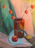 Осенний. Гуашь. Автор: Качнова Е.Ю.
